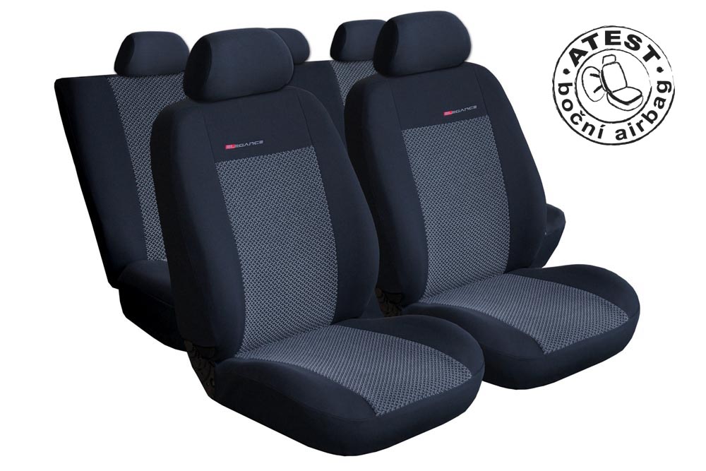 Autopotahy OPEL ZAFIRA D LIFE, 9 MÍST, od r. 2019, šedo černé