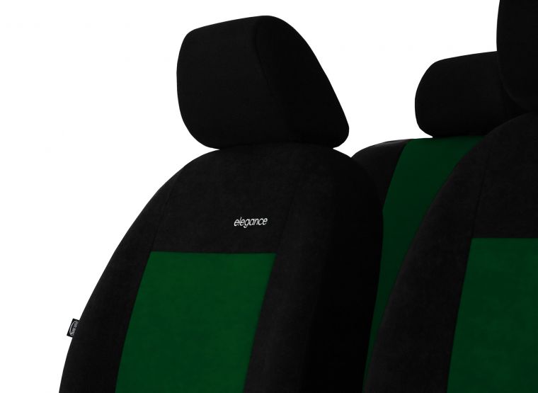 Autopotahy ŠKODA FABIA IV, od r. 2021, ELEGANCE zelené