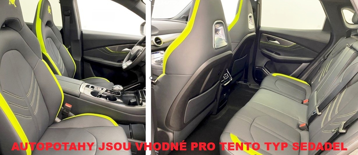 Autopotahy DONGFENG FORTHING T5, od r. 2023, ELEGANCE červené
