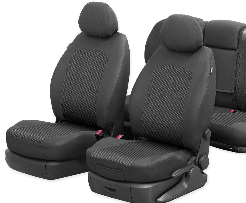 Autopotahy KIA CEED III se zadní loketní opěrkou, od r. 2018, žakar tmavý