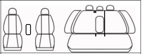 Autopotahy Audi A6 C6, od r. 2005-2011, šedočerné
