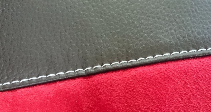 Autopotahy Honda Civic IX, 5 dveř, kombi, od r. 2012, kožené s alcantarou, GT zelené