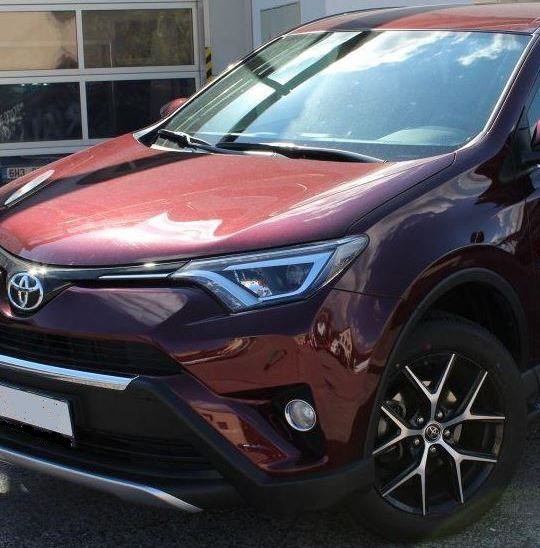 Autopotahy TOYOTA RAV 4 IV HYBRID, od r. 2016, EXCLUSIVE kůže a alcantara zelené