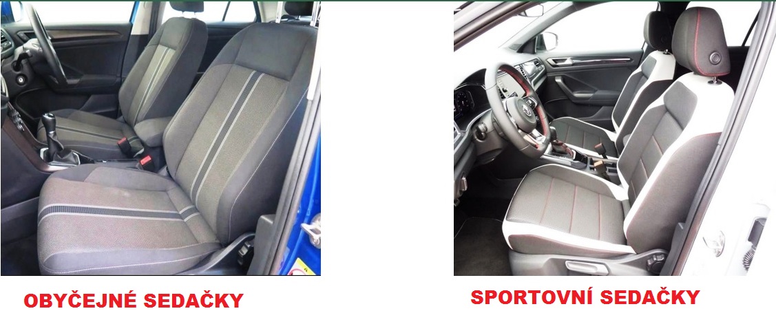 Autopotahy VOLKSWAGEN T-ROC, od r. 2017, VIP modré