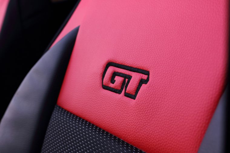 Ergonomický potah na 1 sedadlo GT ERGONOMIC LEATHER, červený