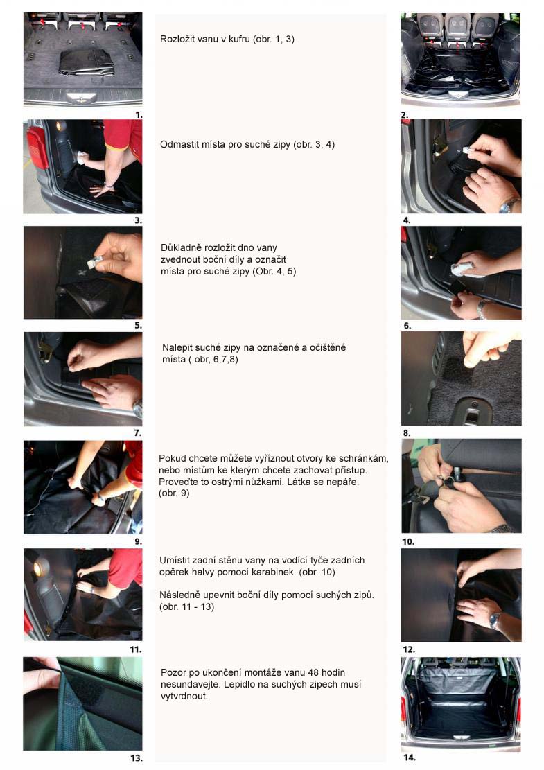 Vana do kufru LAND ROVER DISCOVERY SPORT, od r. 2015, BOOT- PROFI CODURA