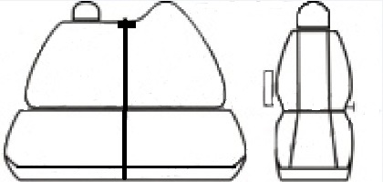 Autopotahy RENAULT MASTER III, 3 MÍSTA, dělené dvojop. a sed., od 2010-2024, Eko kůže šedá