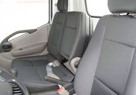 Autopotahy NISSAN CABSTAR 3 MÍSTA, od r. 2007, AUTHENTIC PREMIUM, vlnky černé