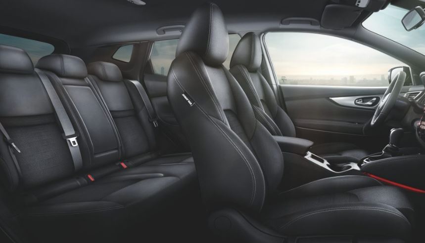 Autopotahy NISSAN QASHQAI II, od 2017, TEKNA A CONNECTA, AUTHENTIC DOBLO, žakar červený