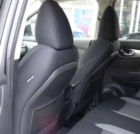 Autopotahy NISSAN QASHQAI II, od 2017, TEKNA A CONNECTA, AUTHENTIC DOBLO, vlnky černé