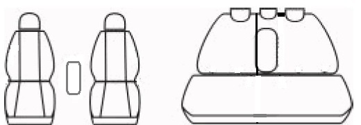 Autopotahy NISSAN QASHQAI II, od 2017, TEKNA A CONNECTA, AUTHENTIC DOBLO, matrix šedý