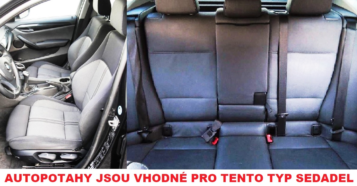 Autopotahy BMW X1 I, od r. 2009-2013 PŘED FACELIFTEM, AUTHENTIC CARO zelené