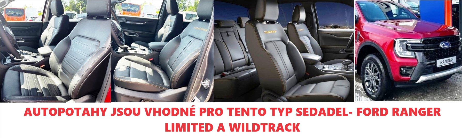 Autopotahy FORD RANGER II, LIMITED, WILDTRACK, od r. 2023, AUTHENTIC CARO béžové