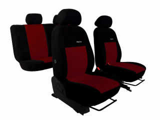 Autopotahy ŠKODA ELROQ, od r. 2024, ELEGANCE vínové