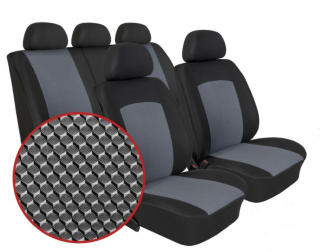 Autopotahy RENAULT MASTER III, dělené dvojop. a sedadlo, od 2010-2024, Dynamic šedé