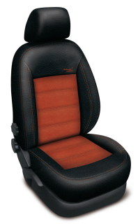 Autopotahy OPEL MOVANO B, 3 místa, od r. 2010-2021, AUTHENTIC VELVET oranžové